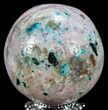 Polished Cobaltoan Calcite Sphere - Congo #63888-1